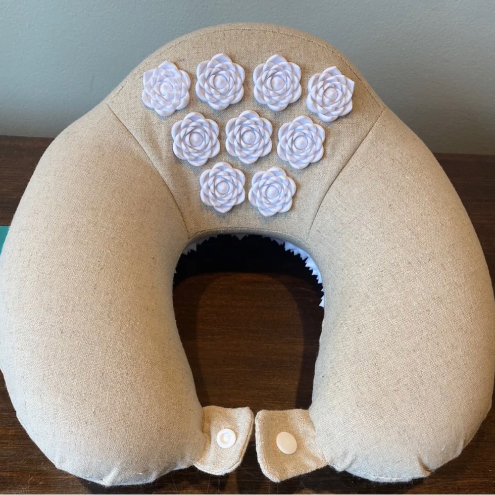 Kanjo Memory Foam Acupressure Neck Pillow